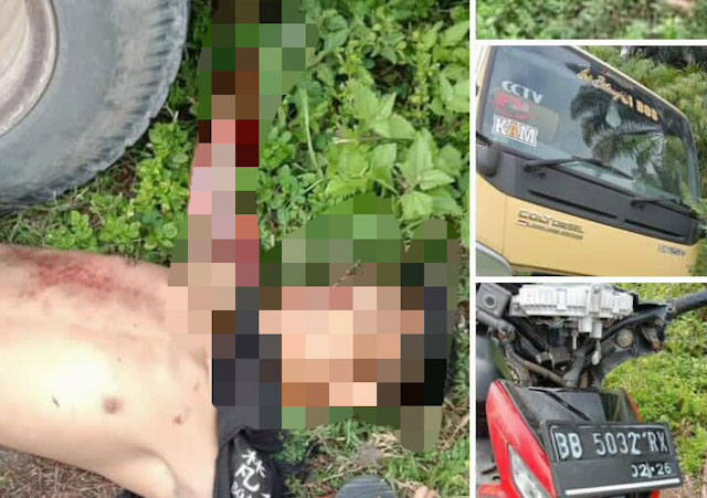 Kecelakaan di Jalan Lintas Pantai Barat Mengakibatkan Pelajar SMK Meninggal Ditempat