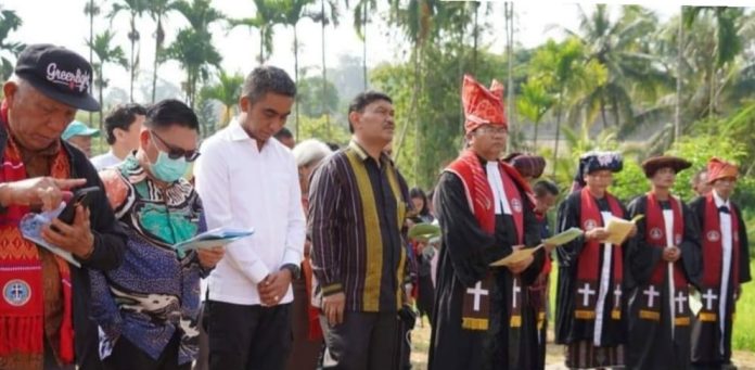 Wakil Bupati Karo Theopilus Ginting Hadiri Acara Peringatan 133 Tahun Masuknya Injil ke Karo