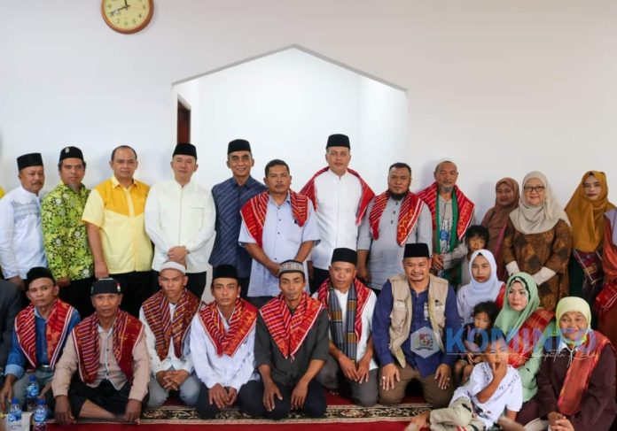 Wakil Bupati Karo Theopilus Ginting Dampingi Wagubsu Resmikan Masjid Al-Ikhlas Desa Biaknampe Kecamatan Munte